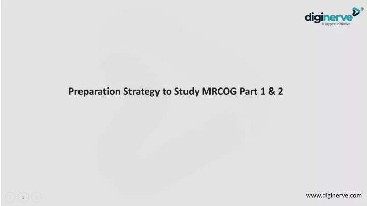 preparation strategy to study mrcog part 1 2