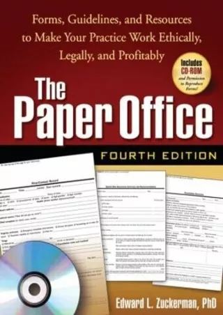 Full Pdf The Paper Office, Fourth Edition: Forms, Guidelines, and Resources to Make