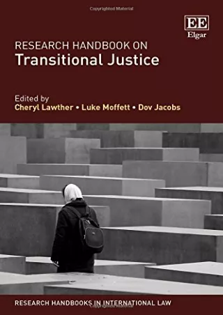 Read Book Research Handbook on Transitional Justice (Research Handbooks in International