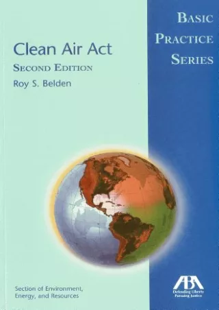 Read ebook [PDF] Clean Air Act: Basic Practice Series