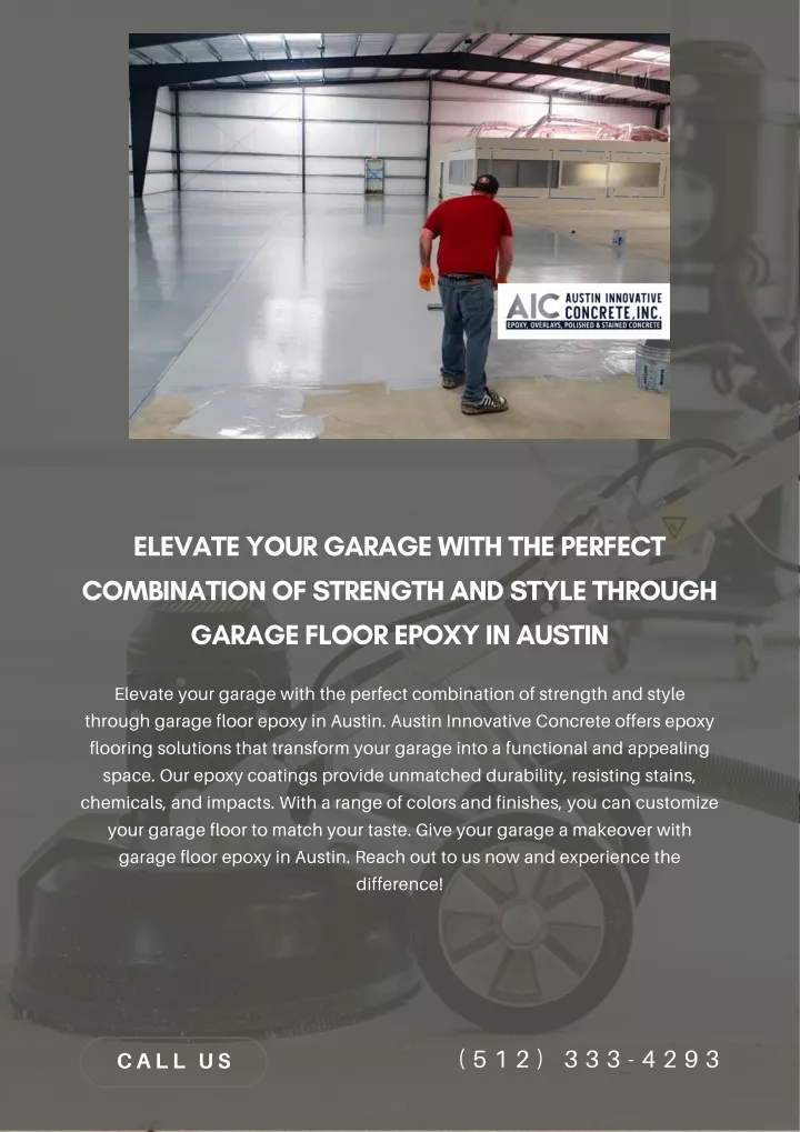 elevate your garage with the perfect combination