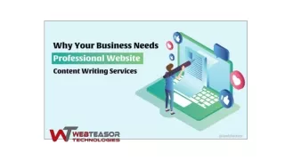 Professional Website Content Writing Services  By Webteasor
