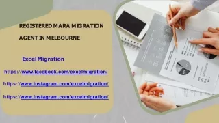 Registered Mara Migration Agent in Melbourne