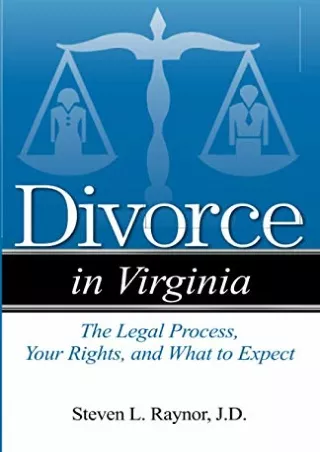 [Ebook] Divorce in Virginia: The Legal Process, Your Rights, and What to Expect