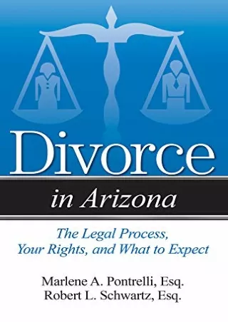 Download [PDF] Divorce in Arizona: The Legal Process, Your Rights, and What to Expect