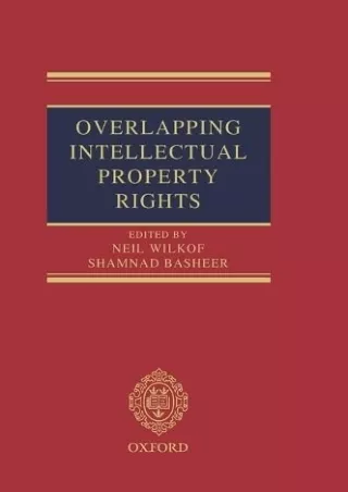 [PDF] Overlapping Intellectual Property Rights
