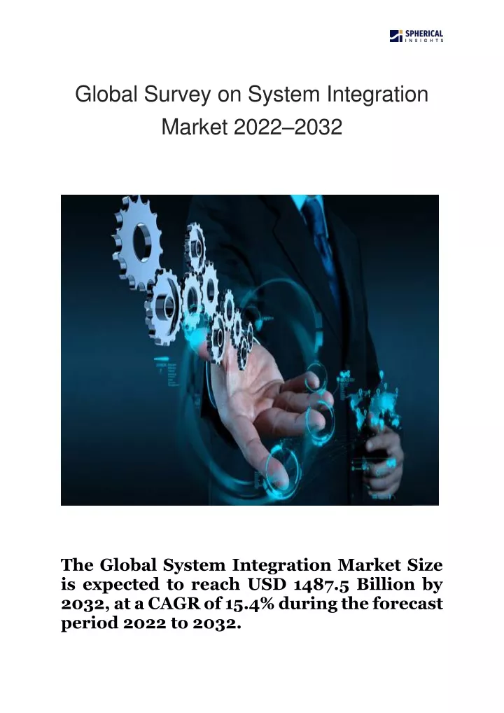 global survey on system integration market 2022