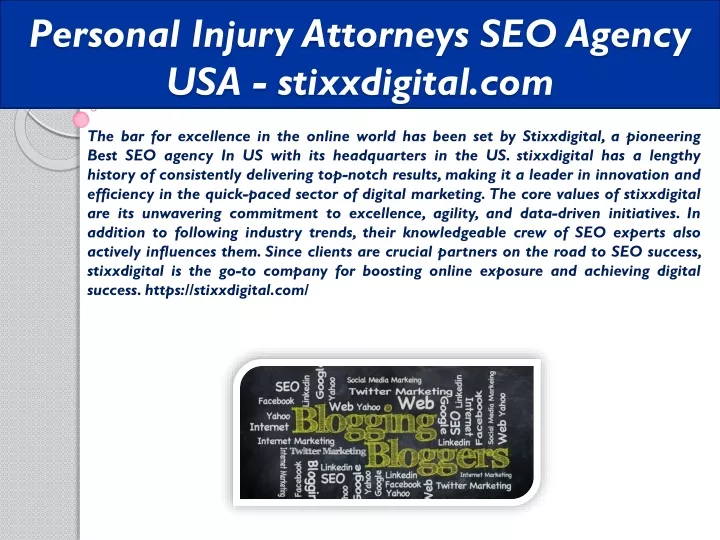 personal injury attorneys seo agency usa stixxdigital com