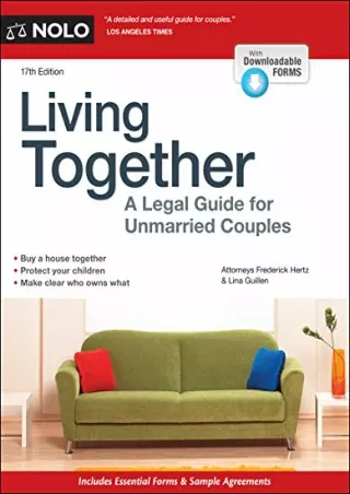 Epub Living Together: A Legal Guide for Unmarried Couples