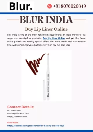 Buy Lip Liner Online