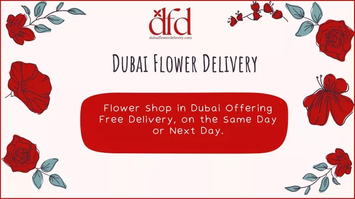 dubai flower delivery