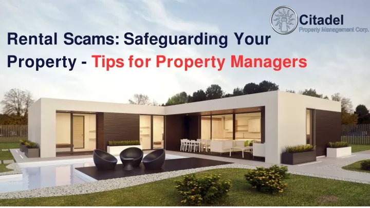 rental scams safeguarding your property tips for property managers