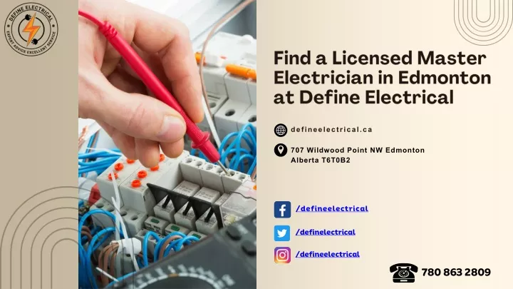 find a licensed master electrician in edmonton