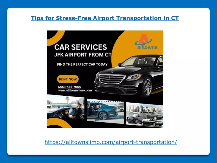 tips for stress free airport transportation in ct