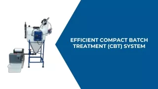 Revolutionizing Wastewater Treatment: HPI-CBT System