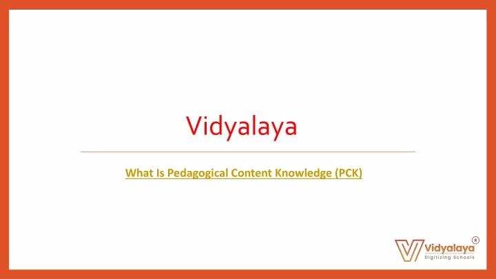 vidyalaya