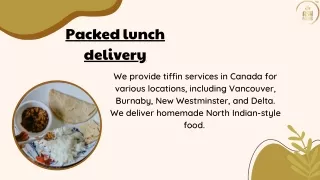 Best Tiffin services In Canada