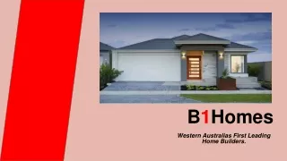 b 1 homes