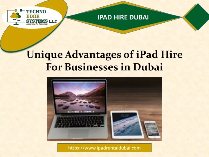 ipad hire dubai