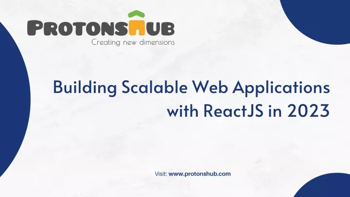 building scalable web applications with reactjs