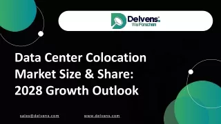 Data Center Colocation Market Size & Share 2028 Growth Outlook