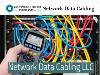 Cabling services in New Jersey  - Network Data Cabling