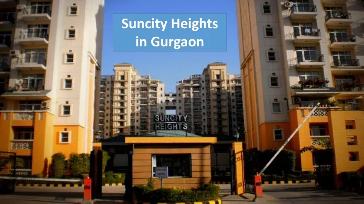suncity heights in gurgaon