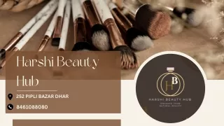 Harshi Beauty Hub presentation