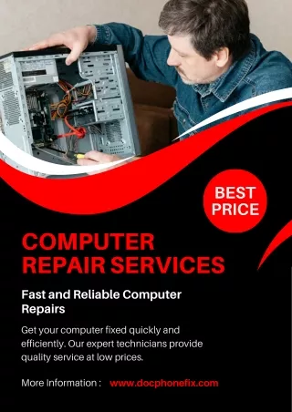 Fast and Reliable Computer Repair in surrey