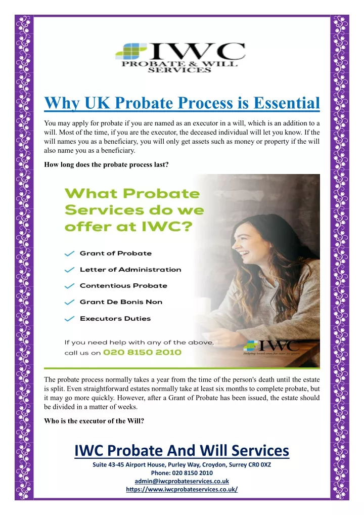 why uk probate process is essential