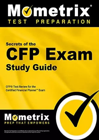 $PDF$/READ/DOWNLOAD Secrets of the CFP Exam Study Guide: CFP® Test Review for the Certified