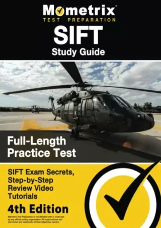 Read ebook [PDF] SIFT Study Guide: SIFT Exam Secrets, Full-Length Practice Test, Step-by-Step