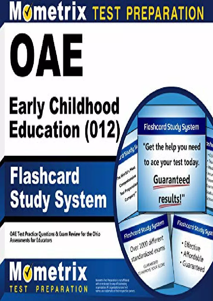 PPT - PDF/READ OAE Early Childhood Education (012) Flashcard Study ...