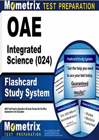 [PDF] DOWNLOAD OAE Integrated Science (024) Flashcard Study System: OAE Test Practice