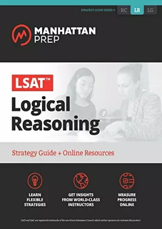 PDF_ LSAT Logical Reasoning: Strategy Guide   Online Tracker (Manhattan Prep LSAT