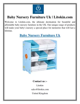 Baby Nursery Furniture Uk