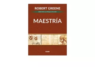 Ebook download Maestría Spanish Edition  for android