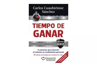 Ebook download TIEMPO DE GANAR Metodo Timing Spanish Edition  for ipad