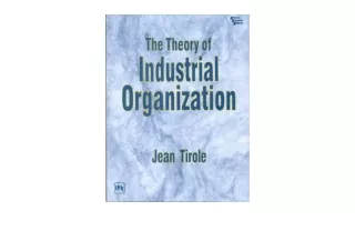Download PDF The Theory of Industrial Organization for android