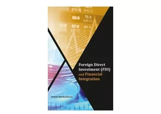 PDF read online Foreign Direct Investment FDI and Financial Integration full