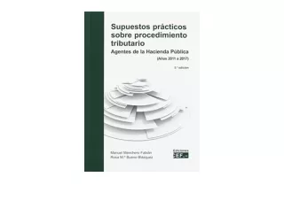 PDF read online Supuestos prácticos sobre procedimiento tributario Agentes de la