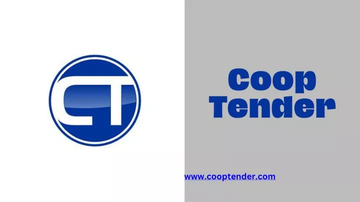 coop tender