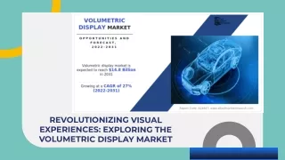 Volumetric Display Market Expected to Reach $14.8 Billion by 2031