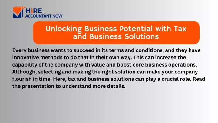 unlocking business potential with