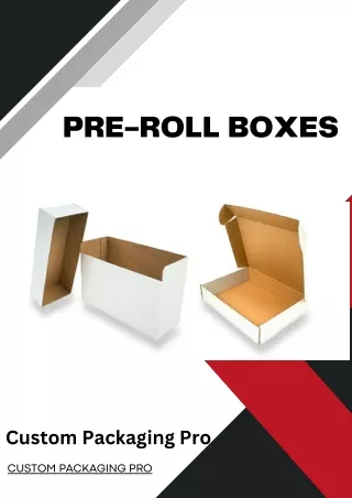 Pre-Roll Boxes infografics