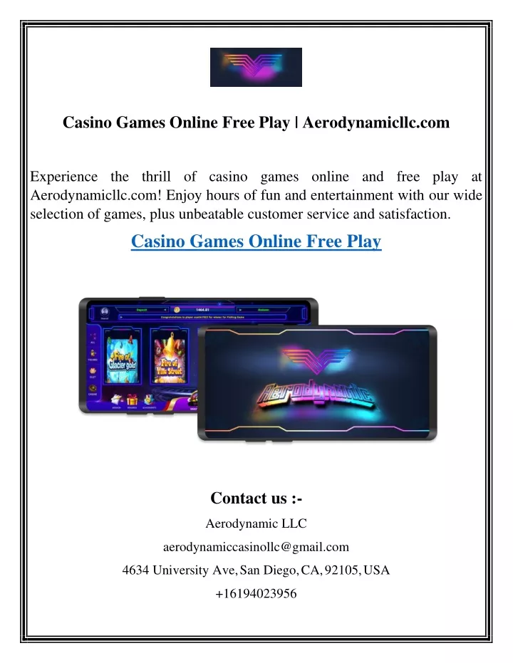 casino games online free play aerodynamicllc com