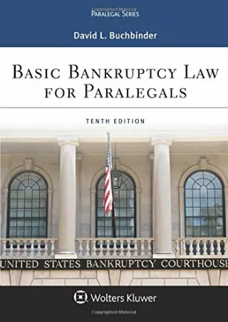 [PDF] READ] Free Basic Bankruptcy Law for Paralegals read