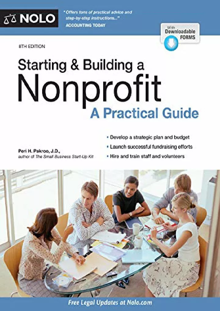 starting building a nonprofit a practical guide