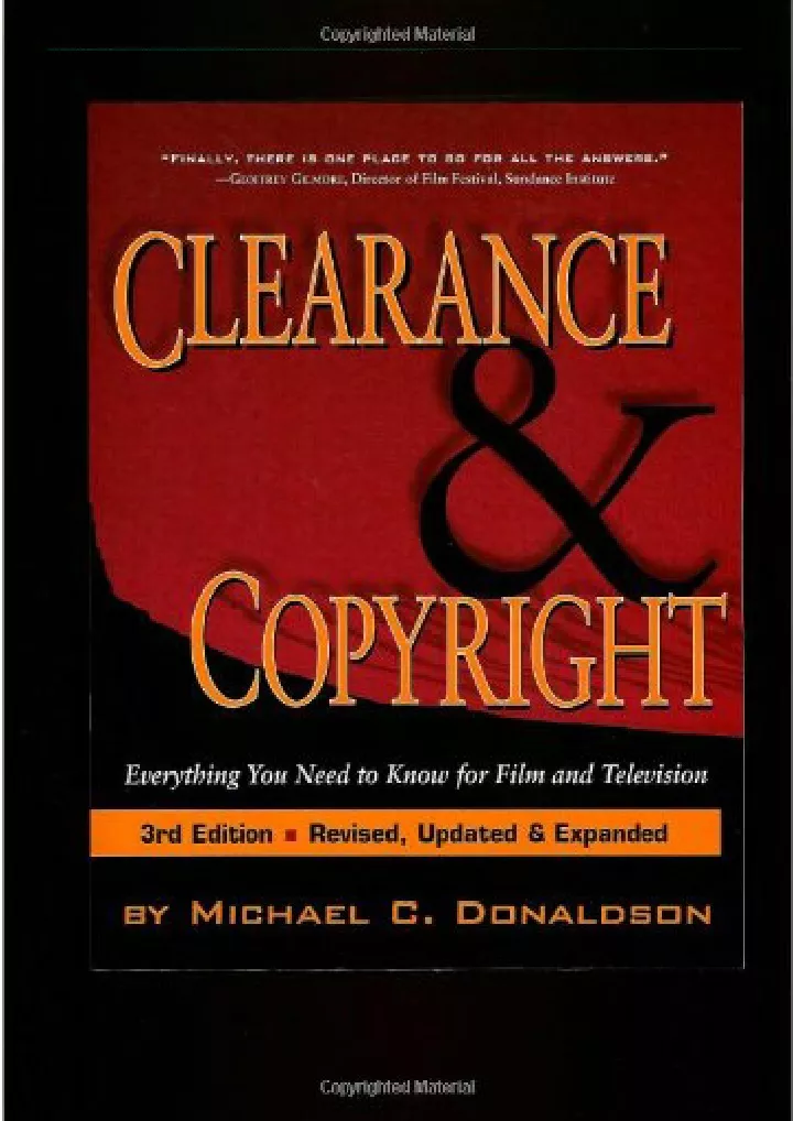 clearance copyright everything you need to know