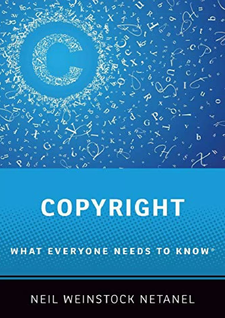 copyright what everyone needs to know download
